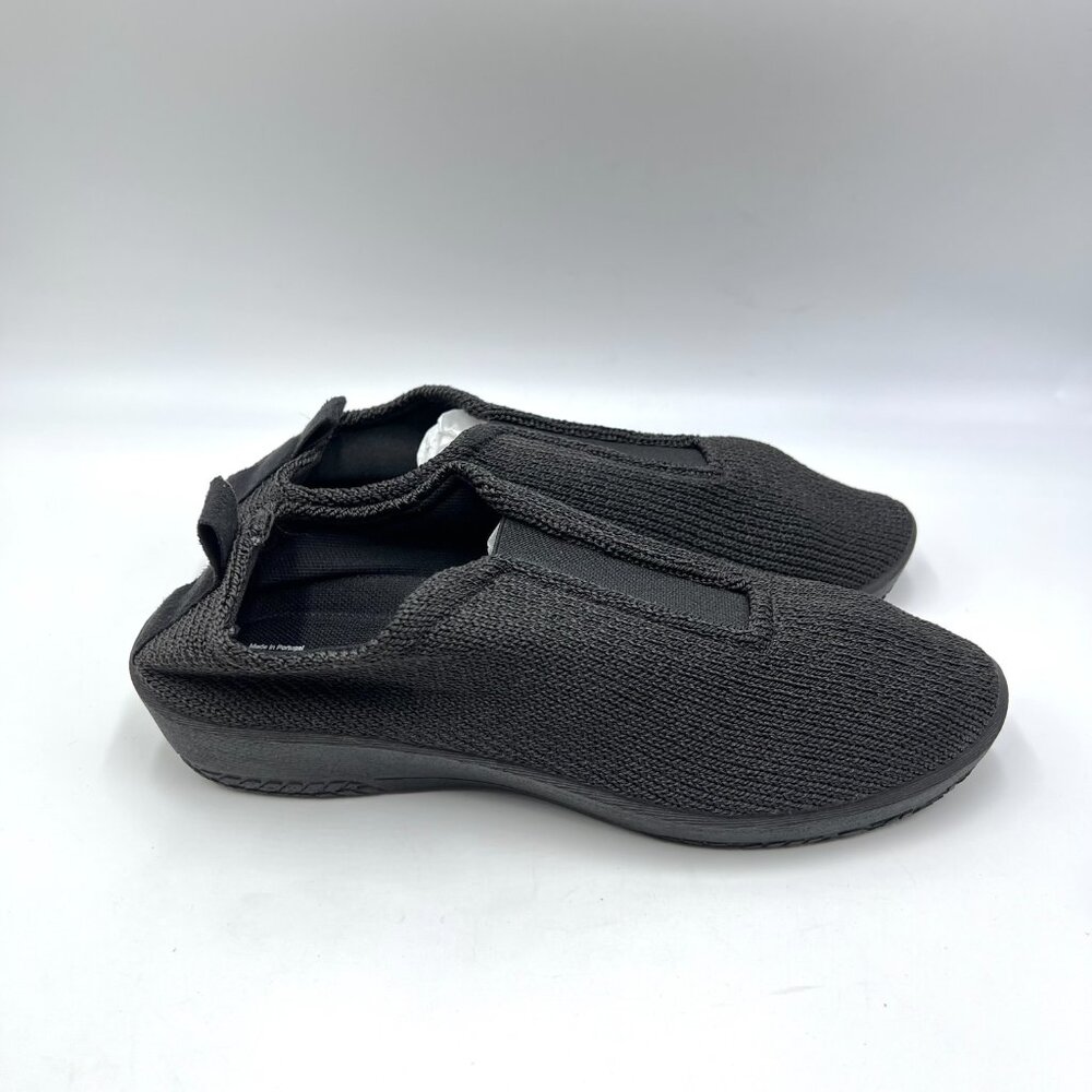Arcopedico‎ ES Womens 40 EU 9 US Black Knit Flats Comfort Shoes New